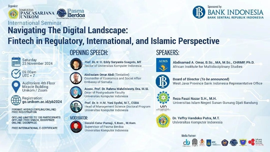 "Navigating The Digital Landscape: Fintech in Regulatory, International, and Islamic Perspective"