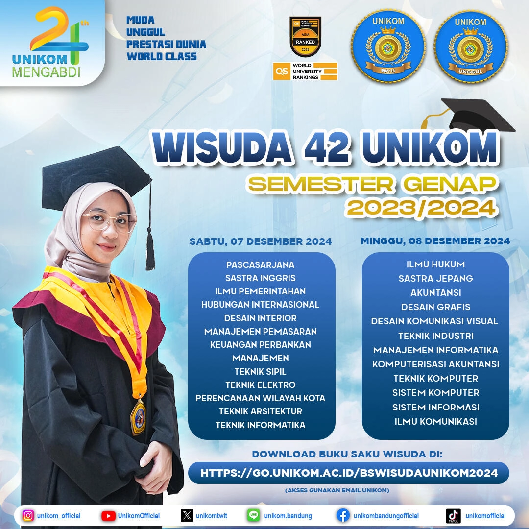 Jadwal dan Buku Saku Wisuda ke 42