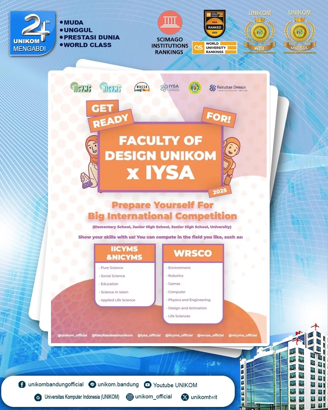 INTERNATIONAL INVENTION COMPETITION FOR YOUNG MOSLEM SCIENTISTS
