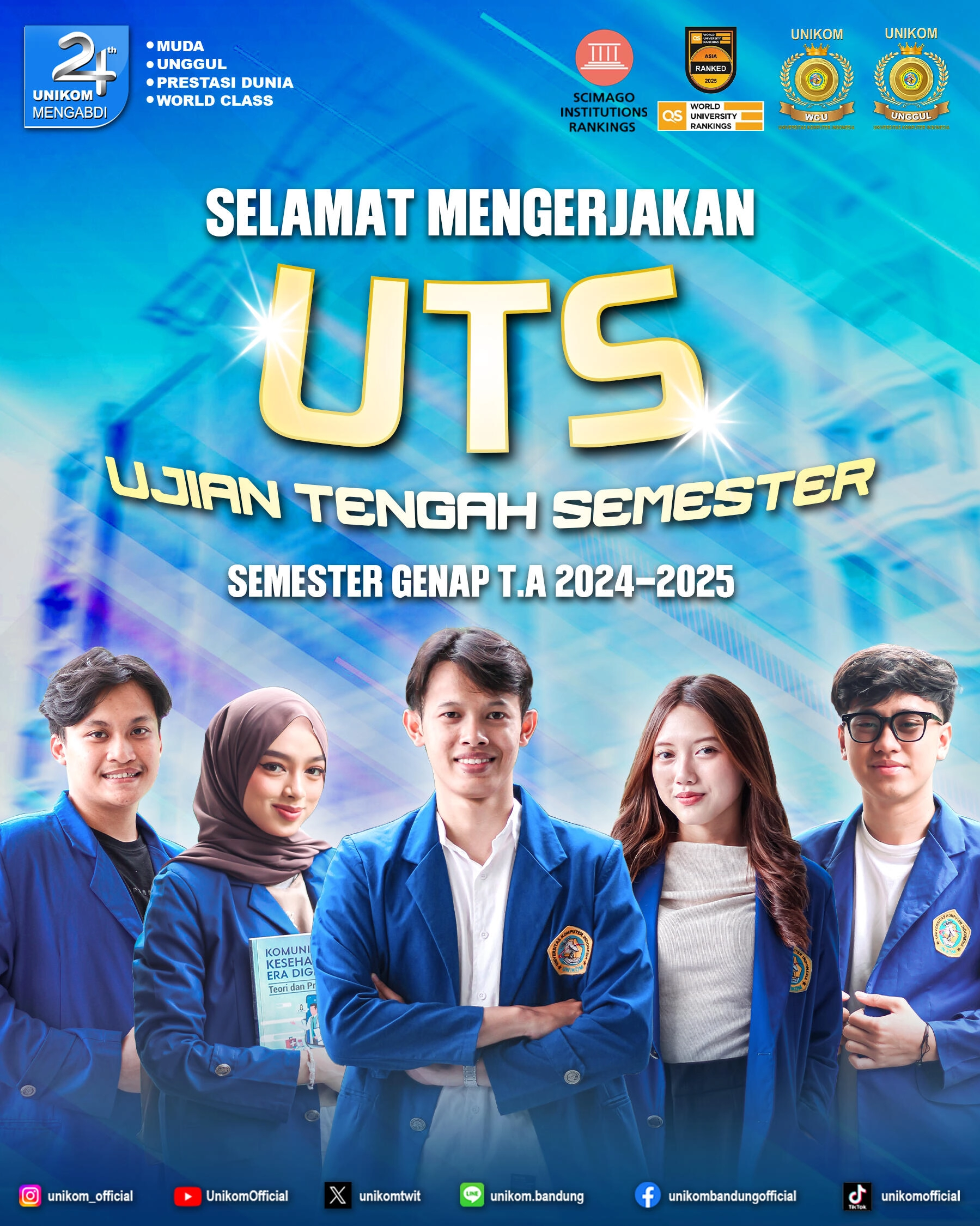 Selamat Menghadapi UTS Semester Genap 2024/2025
