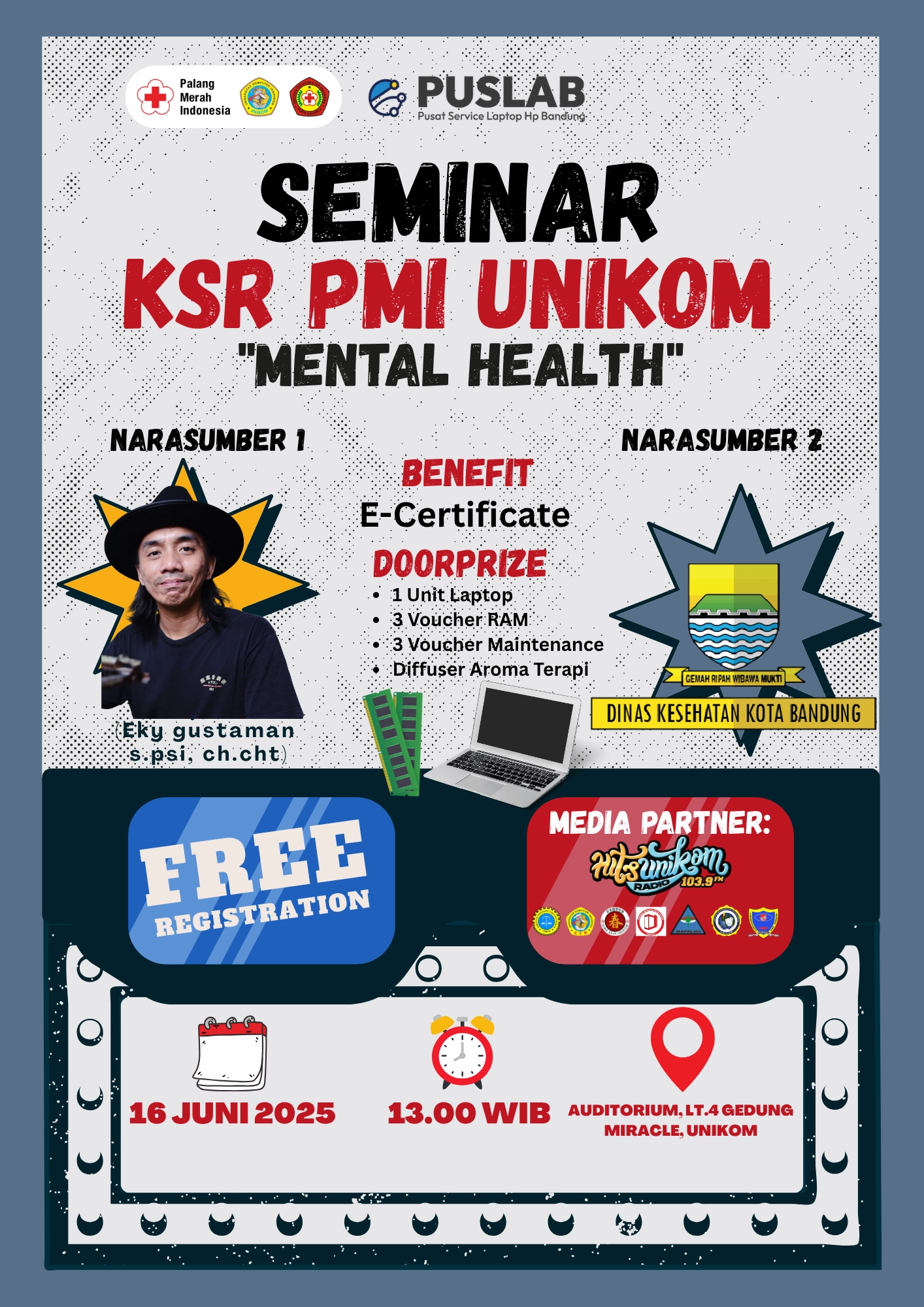 SEMINAR KSR PMI UNIKOM : Mental Health