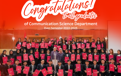 The Judiciary of the UNIKOM Communication Studies Program Successfully Graduated 161 Candidates