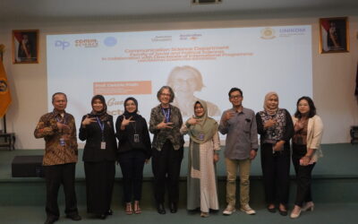 Communication Science Department Hosts Australian Expert for Insightful Lecture on Mental Health Communication