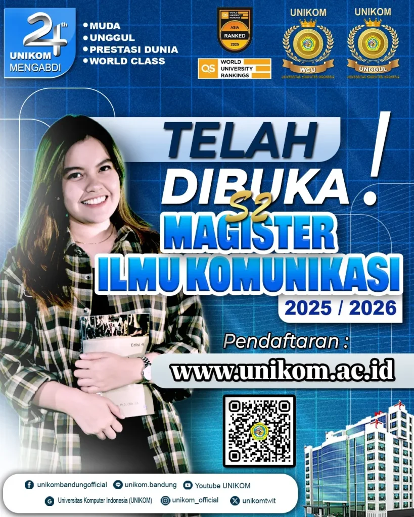 PENERIMAAN MAHASISWA BARU MAGISTER ILMU KOMUNIKASI 2025/2026